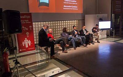 la serata di lancio di bloodup opficio di roma con draculapp e assodigitale09