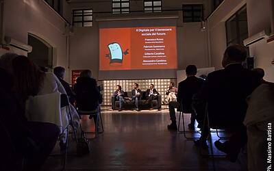 la serata di lancio di bloodup opficio di roma con draculapp e assodigitale14