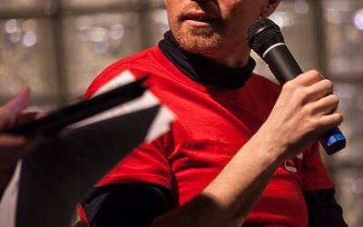 la serata di lancio di bloodup opficio di roma con draculapp e assodigitale19