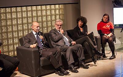 la serata di lancio di bloodup opficio di roma con draculapp e assodigitale35