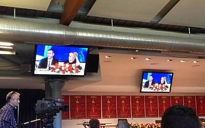 Sanremo 2014 conferenza stampa di apertura 1