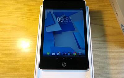 unboxing HP Slate 8 Pro 12