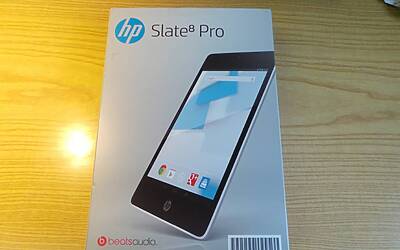 unboxing HP Slate 8 Pro 14