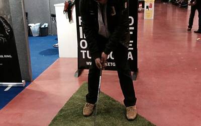 ITALIAN GOLF SHOW PARMA 2014 IL PRINCIPALE EVENTO FIERISTICO PER IL MONDO DEL GOLF CON I PRINCIPALI ESPOSITORI DEL SETTORE ED IL GRANDE CAMPO PRATICA INDOOR PER IL TEST DEI FERRI DEGLI IBRIDI E DEI DRIVE E DI TUTTA ATTREZZATURA GOLFISTICA 092