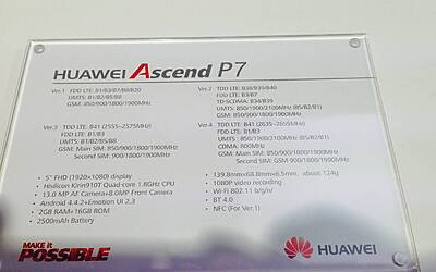 Ascend P7 Huawei foto esclusive in anteprima delle caratteristiche tecniche 125