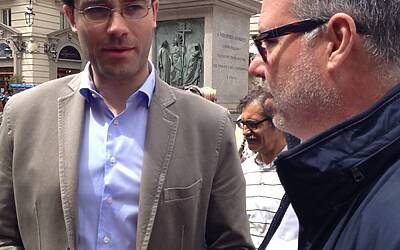 prova auto ibrida ed elettrica bmw i3 i8 al salone del libro torino 201410