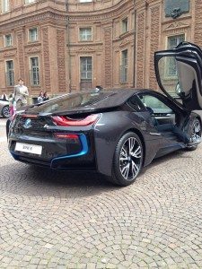 prova auto ibrida ed elettrica bmw i3 i8 al salone del libro torino 201433