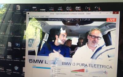 prova auto ibrida ed elettrica bmw i3 i8 al salone del libro torino 201462