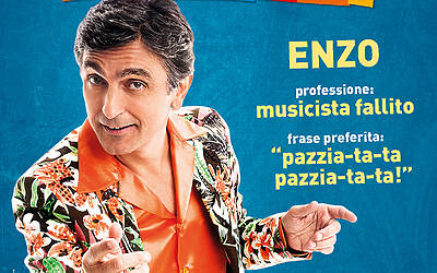 E Fuori Nevica Character Poster Italia 03