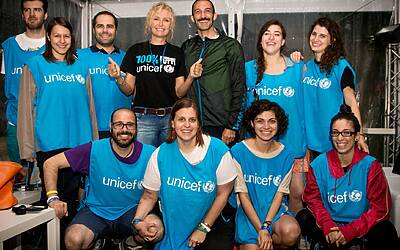 Licia Colo Alessandro Sampaoli UNICEF