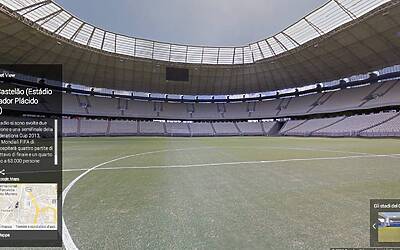 Stadi Mondiale 2014 Brasile Google Street View 10