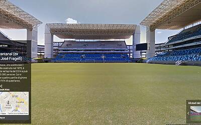 Stadi Mondiale 2014 Brasile Google Street View 11