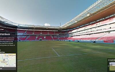 Stadi Mondiale 2014 Brasile Google Street View 12