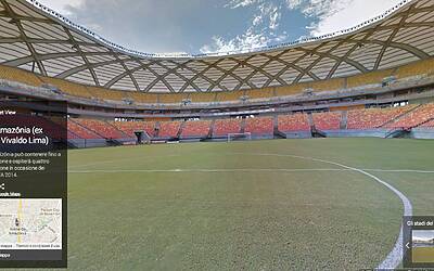 Stadi Mondiale 2014 Brasile Google Street View 2