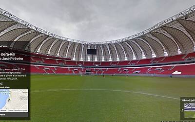 Stadi Mondiale 2014 Brasile Google Street View 6
