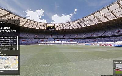 Stadi Mondiale 2014 Brasile Google Street View 7