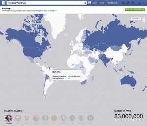 World Cup Fandom Map