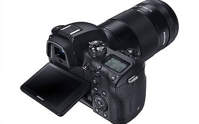 Samsung NX1 con lente 50 150MM retro