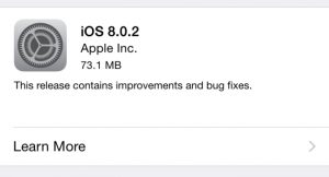 iOS 8.0.2 -