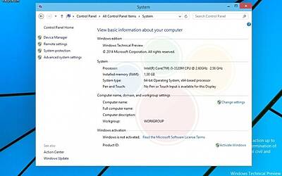in rete screenshot di windows 9 9