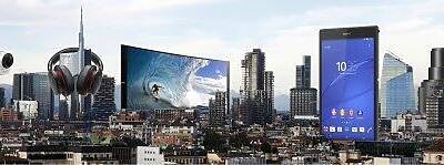 sony nuovi prodotti ifa 2015 backdrop evento milano