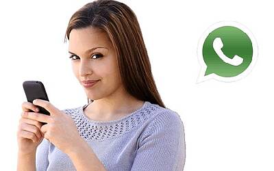 La donna vittima di Whatsapp