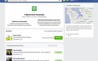 Nuovo strumento Facebook Safety Check 2