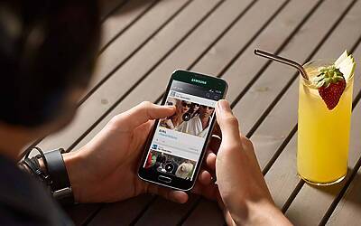 Samsung Galaxy S5 Lifestyle musica