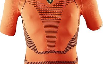 X Bionic Lamborghini nuovi prodotti in partnership con tecnologia THE TRICK Running Shirt Lamborghini MAN VS2 scr