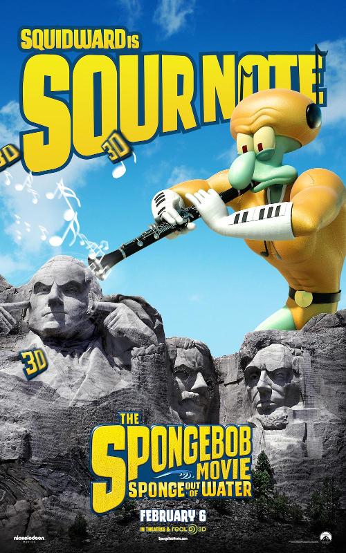 SpongeBob - Fuori dall'Acqua Teaser Poster USA 04