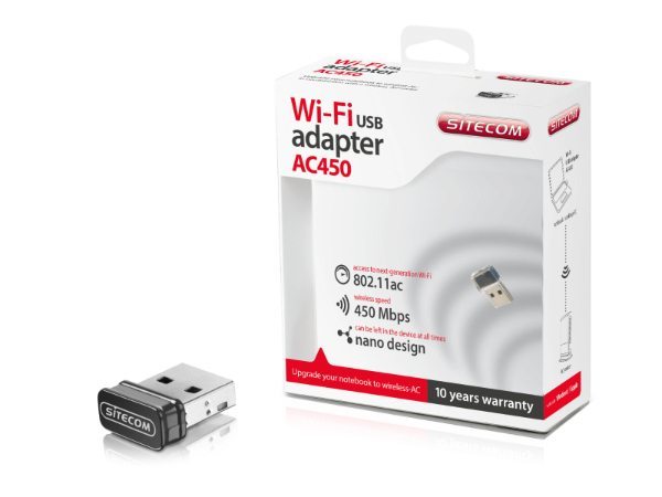 Adattatore Wi-Fi 802.11ac piu piccolo al mondo da Sitecom 2