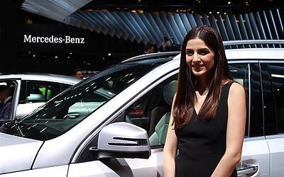 Belle ragazze Salone di Detrot 2015 11