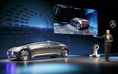 WP Mercedes Benz F 015 Luxury in Motion at the CES  6