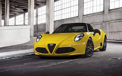 alfa romeo 4c spider salone di detroit 2015 1