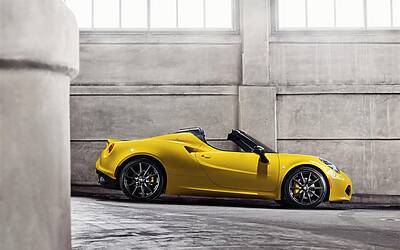 alfa romeo 4c spider salone di detroit 2015 2
