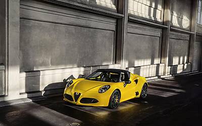 alfa romeo 4c spider salone di detroit 2015 6