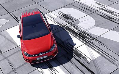 ces 2015 volkswagen presenta avanzato gesture control e networking travel link 12 Medium