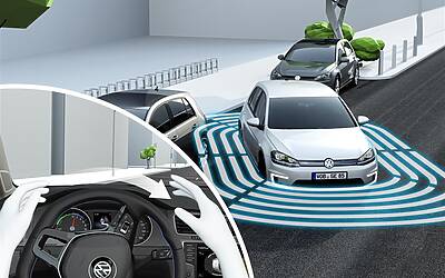 ces 2015 volkswagen presenta avanzato gesture control e networking travel link 9 Medium