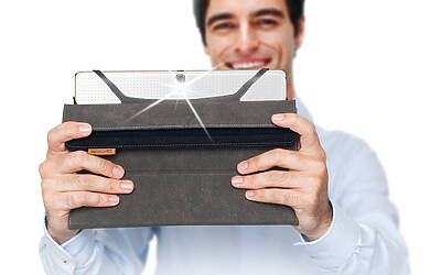 scattare foto da tablet senza togliere la cover free camera universal case fold click