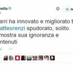 Gasparri contro Renzi: i tweet della discordia