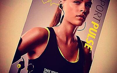 Cuffie da running che rilevano il battito cardiaco Jabra Pulse Sport Wireless 7