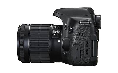 EOS 750D EF S18 55STM Flat Left Medium