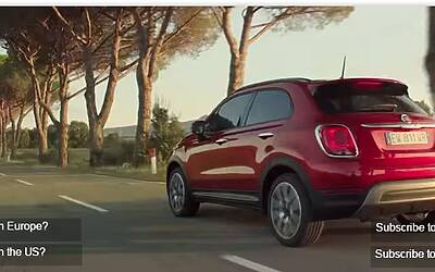 Fiat 500 X spot