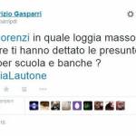 Gasparri contro Renzi: i tweet della discordia