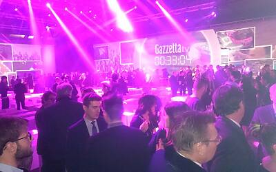 GazzettaTV serata presentazione 6