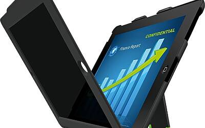 La custodia per tablet che protegge la privacy