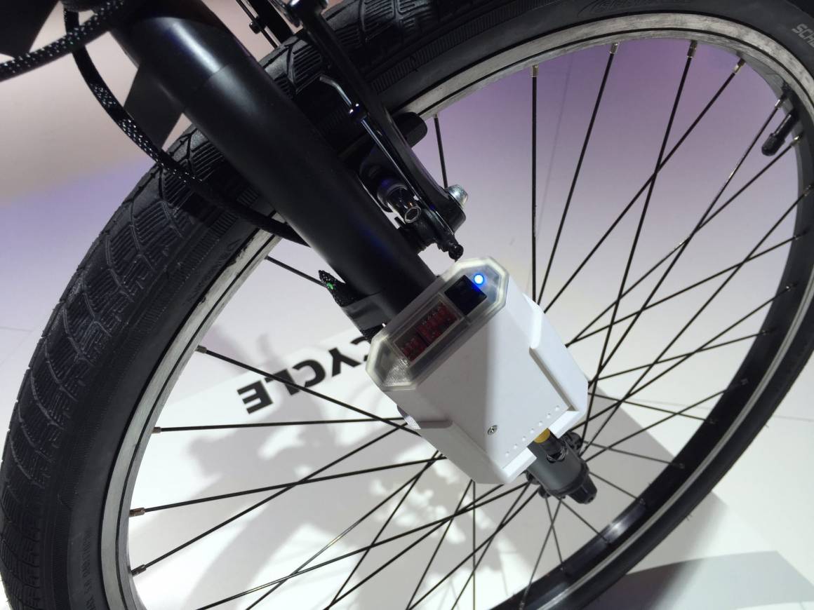 La bicicletta elettrica pieghevole di Ford