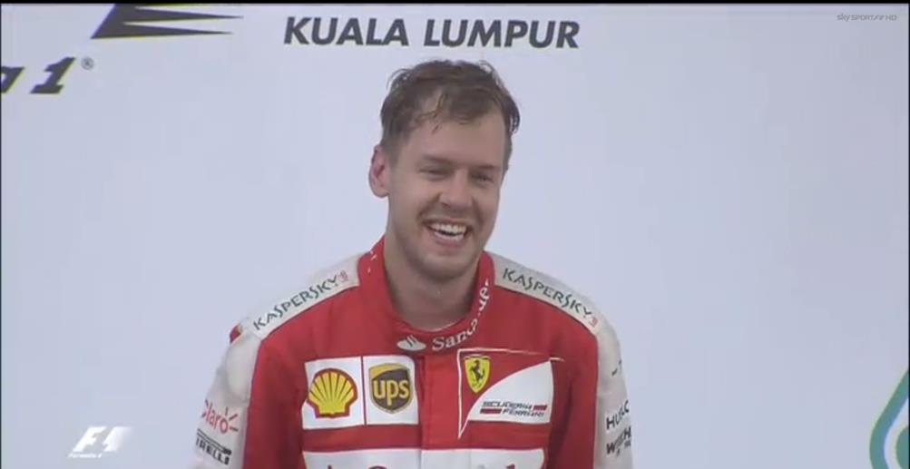 Ferrari vince in Malesia con Sebastian Vettel