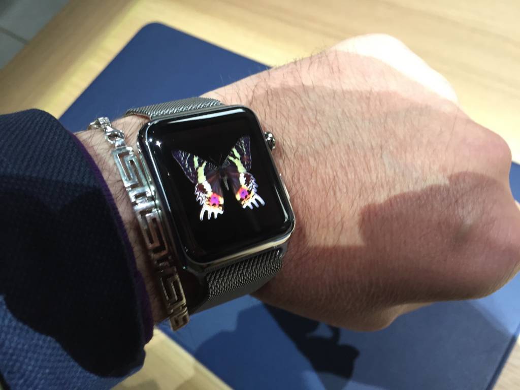 Apple Watch anteprima a sorpresa al fuorisalone Milanese04 1024x768 - Apple Watch anteprima a sorpresa al #fuorisalone Milanese: catalizza l'attenzione del pubblico