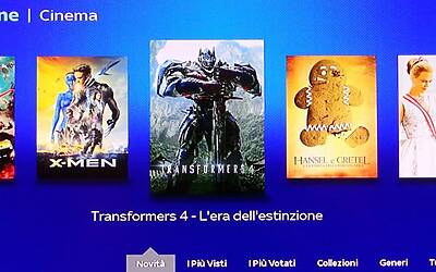 Sky Online TV Box interfaccia cop